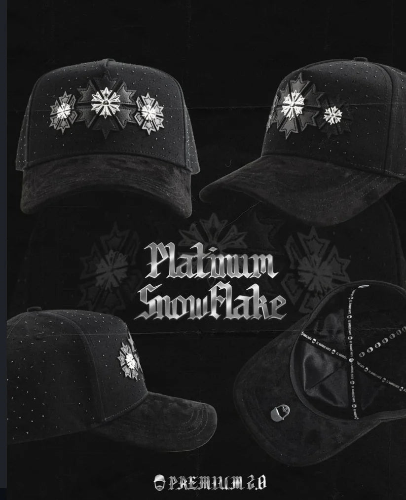 Barbas Hats "Platinum SnowFlake"