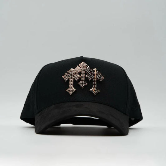 Barbas Hats Chrome Rose Gold