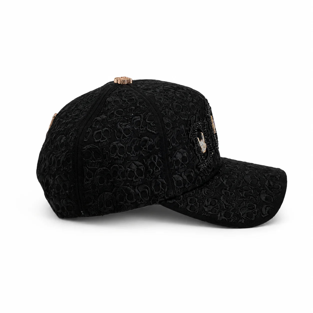 BARBAS HATS GOOD & EVIL “BBB HAND SKULL”