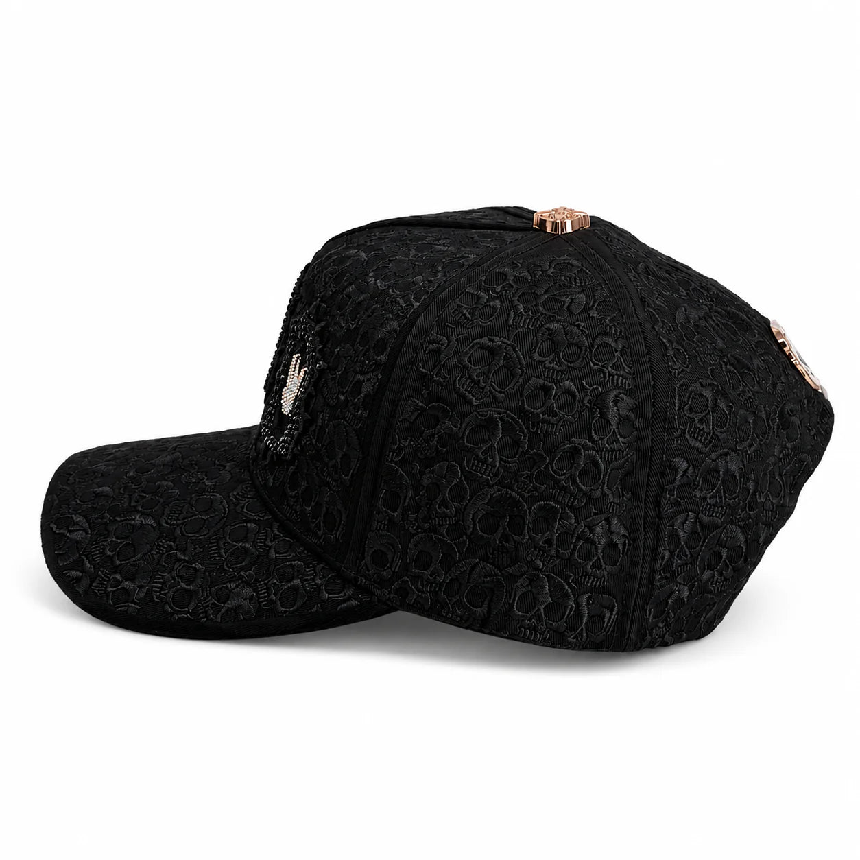 BARBAS HATS GOOD & EVIL “BBB HAND SKULL”
